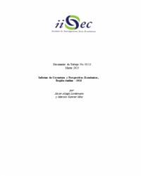 Informe de Coyuntura y Perspectivas Económicas, Región Andina - 2015