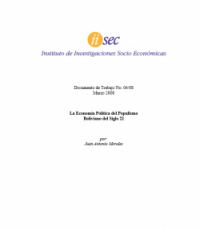 La Economía Política del Populismo  Boliviano del Siglo 21