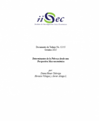 Determinantes de la Pobreza desde una  Perspectiva Macroeconómica