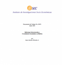 Reformas Estructurales y Crecimiento Económico en Bolivia