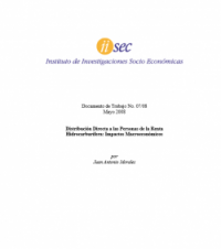 Distribución Directa a las Personas de la Renta Hidrocarburífera: Impactos Macroeconómicos