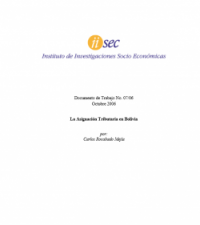 La Asignación Tributaria en Bolivia