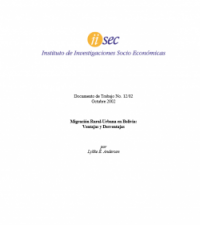 Migración Rural-Urbana en Bolivia: Ventajas y Desventajas