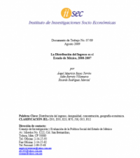 La Distribución del Ingreso en el Estado de México, 2000-2007