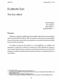 El efecto Evo