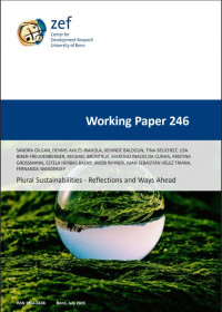 Plural Sustainabilities - Reflections and Ways Ahead