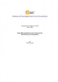 Wage Differentials Between the Formal and the Informal Sector in Urban Bolivia