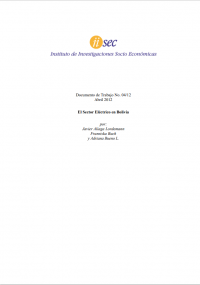 El sector eléctrico en Bolivia