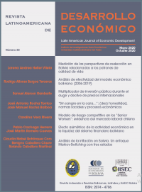 Revista Latinoamericana de Desarrollo Económico No. 33