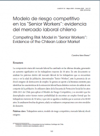Modelo de riesgo  competitivo en los “Senior Workers”: evidencia del mercado laboral chileno
