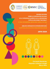 Segundo informe sobre la composición por sexo de la comunidad académica de la Universidad Católica Boliviana “San Pablo” La Paz, Cochabamba, Santa Cruz, Tarija, ePC-MpD y Análisis comparativo interuniversitario Comité Ejecutivo de la Universidad Boliviana
