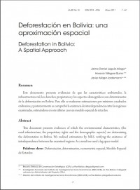 The Dynamics of Poverty in Bolivia
